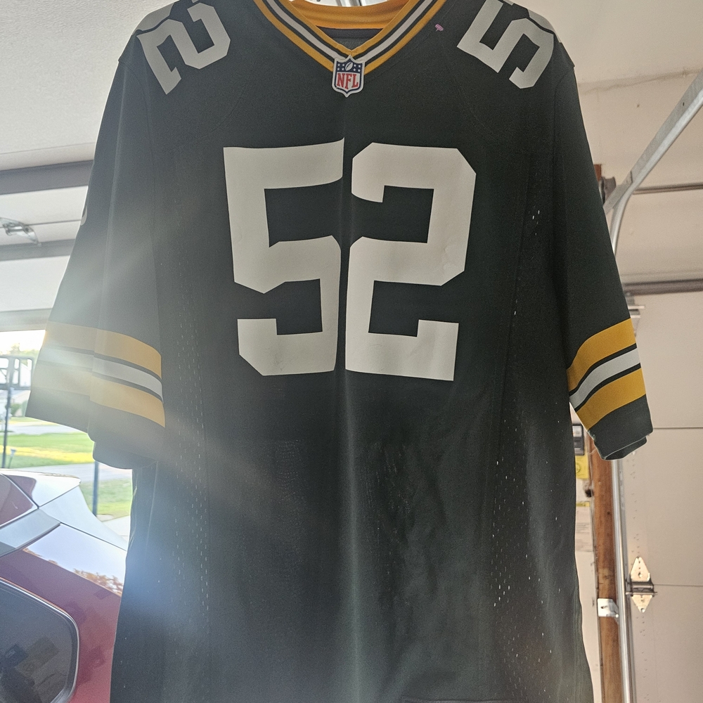 Green Bay Packers Clay Matthews NFL Jersey Size LARGE